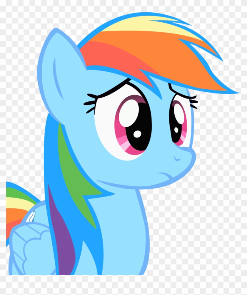 Thelawn, Frown, Rainbow Dash, Safe, Simple Background, - Rainbow #1242151