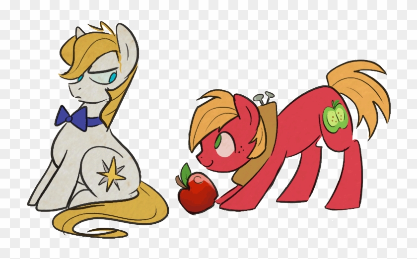 Egophiliac, Big Macintosh, Bowtie, Cute, Earth Pony, - Prince Blueblood X Big Mac #1242207