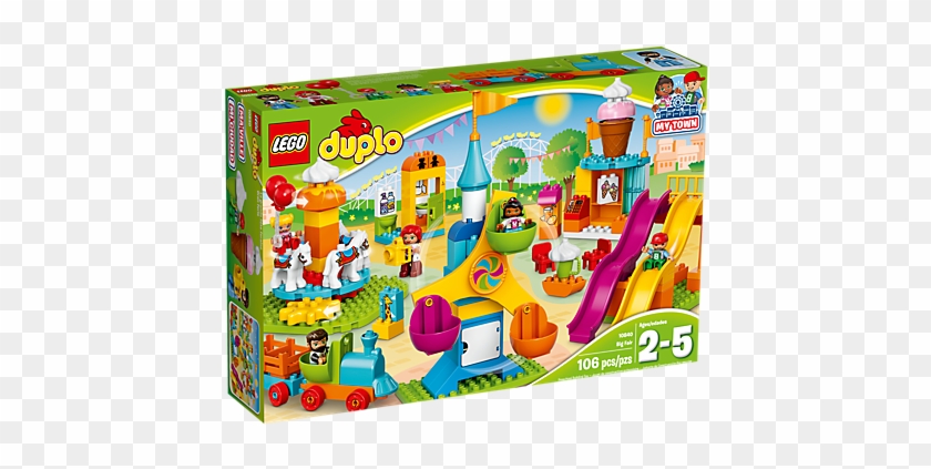 <p>explore The Lego® Duplo® Big Fair With Turning Ferris - Lego Duplo My Town #1242243