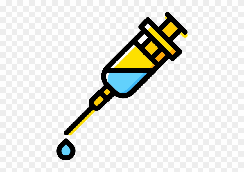 Syringe Free Icon - Drugs Vector Png #1242281