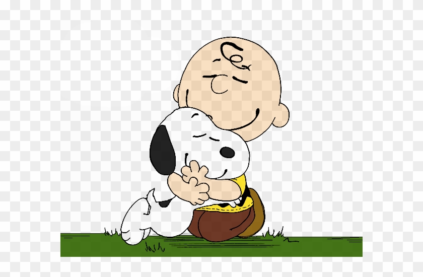 Charlie Brown And Snoopy Hug - Free Transparent PNG Clipart Images Download...