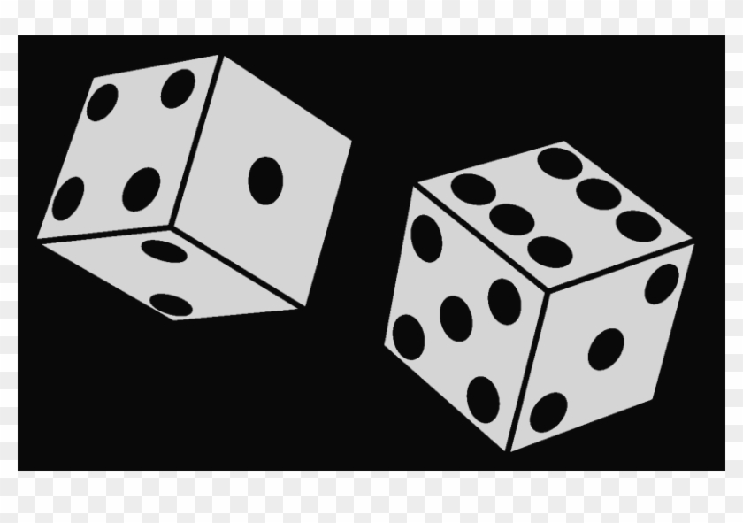 Dice Clipart Black And White #1242318