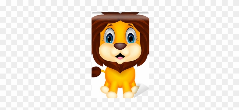 Baby Lion Cartoon #1242375