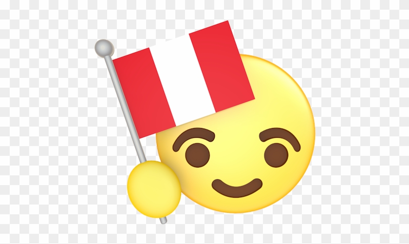 National Flag - Bandera De Peru Emoji #1242384