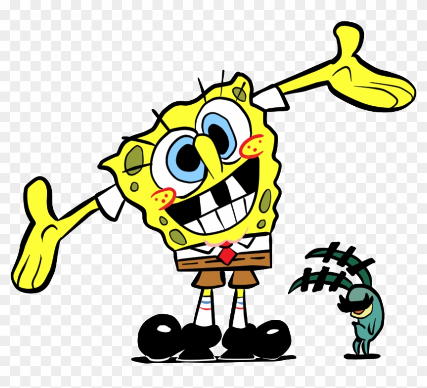 Spongebob And Plankton By Joeywaggoner - Spongebob And Plankton #1242557