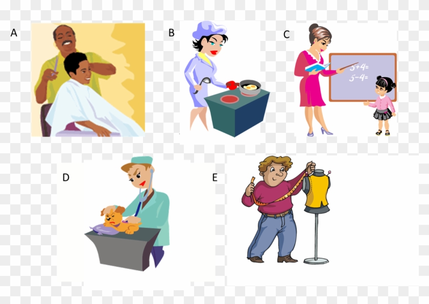 Human Behavior Text Clip Art - Teacher And Student Clipart #1242575