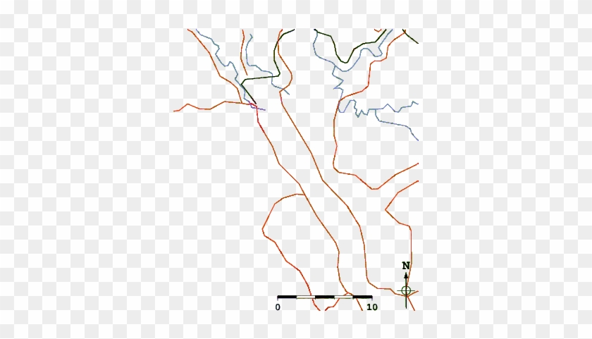 Routes Et Rivières À Proximité Baylys Beach - Illustration #1242645