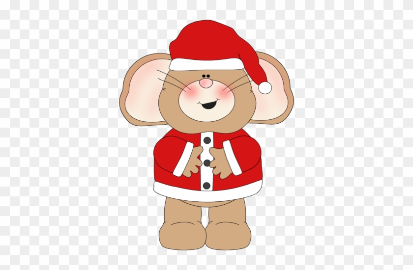 Christmas Clip Art Mouse #1242786