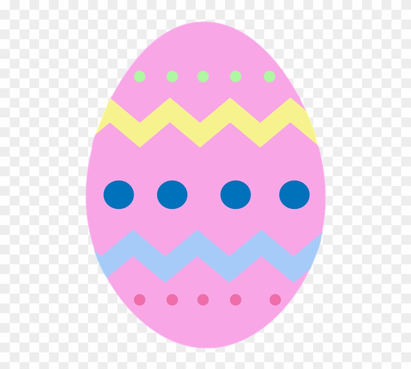 Cartoon Pink Easter Egg - Free Transparent PNG Clipart Images Download