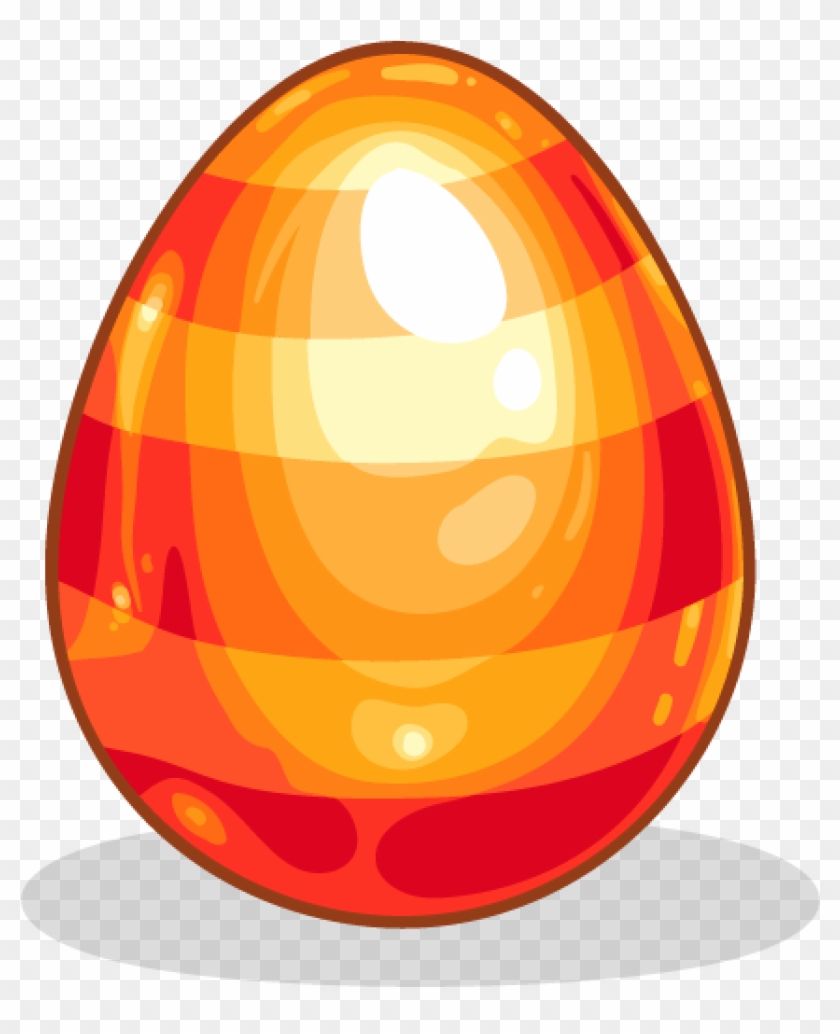 Orange Egg Orange Egg - Circle #1242857