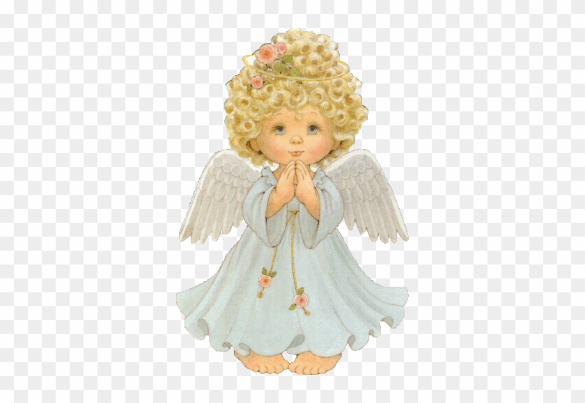 Large Angel Girl Clipart - Imagem De Anjos Da Guarda #1242899