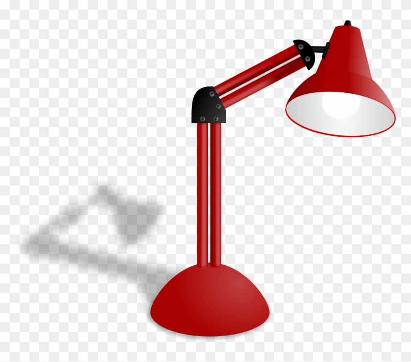 Free Photorealistic Red Lamp - Red Lamp Clipart #1242926