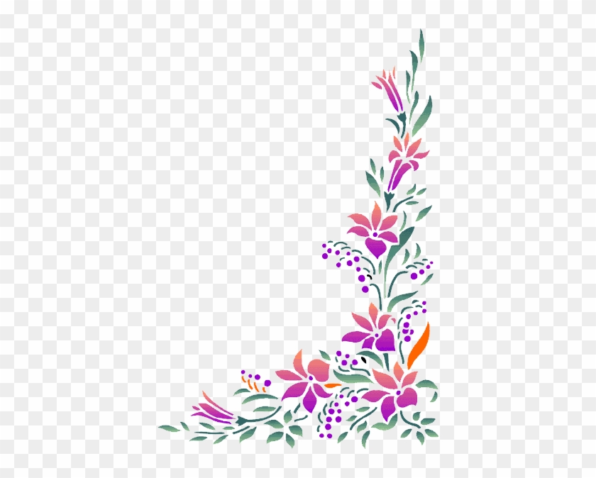 Flowers Designs - Flower Page Borders #1243006
