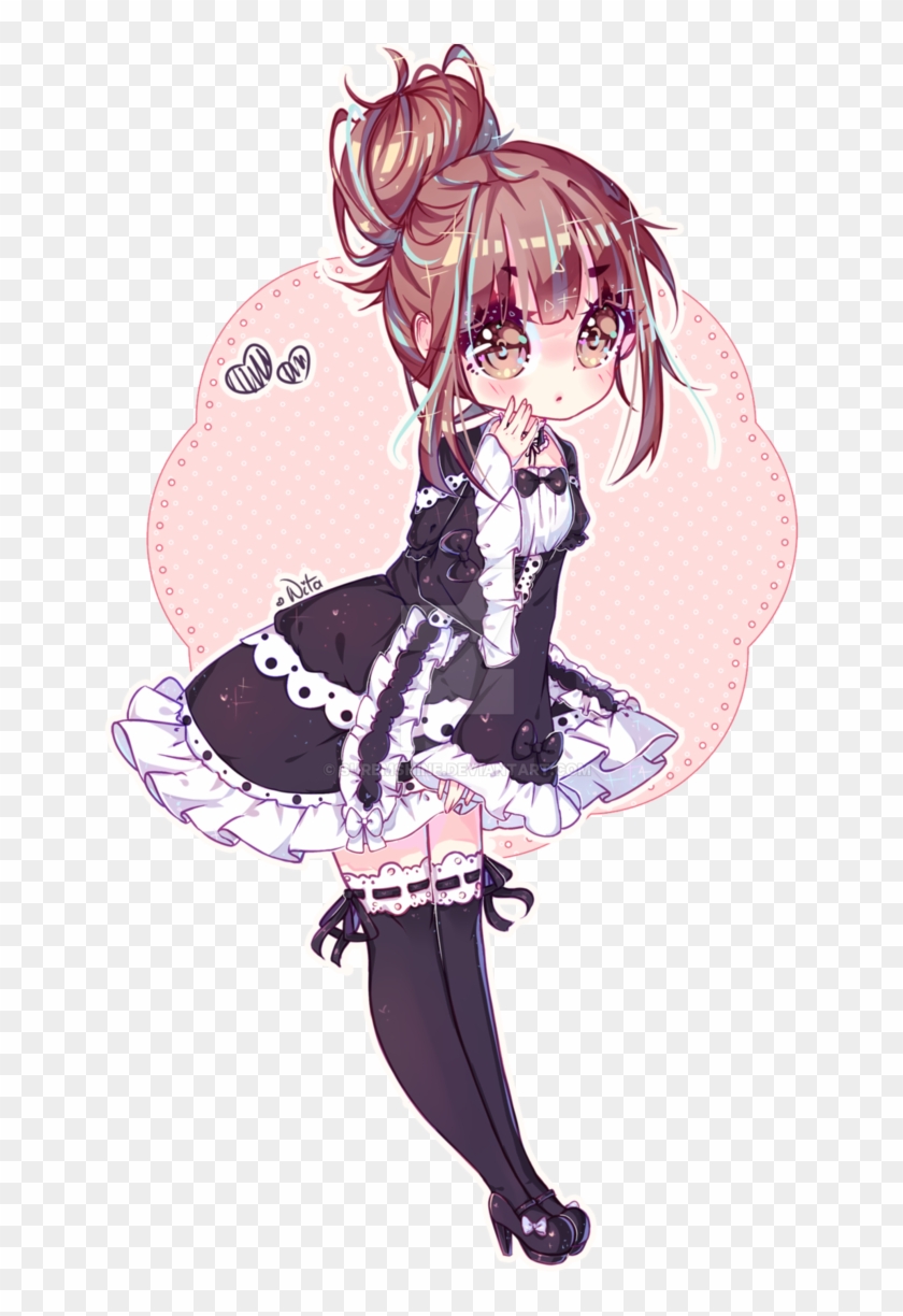 Chibi Maid Girl By Suremshine - Cute Anime Maid Girl #1243057