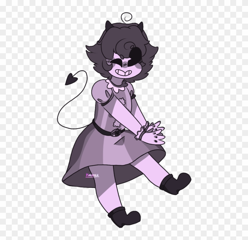 Here Comes A Demon Girl By Karameh - Cartoon #1243065