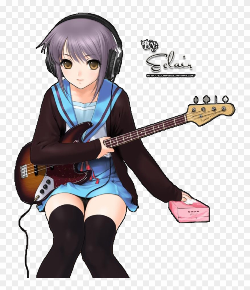 Random Anime Girl Render 2 By Eclair-21 - Music No Life Anime #1243149