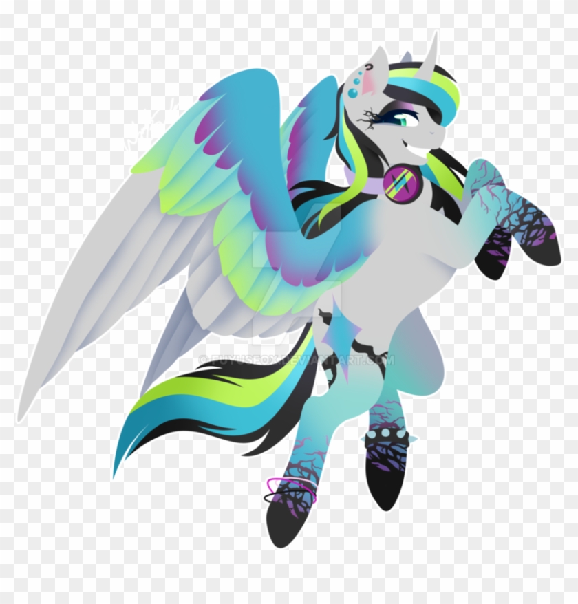 Rainbow Power Alekiel By Fuyusfox - Mlp Fuyus Fox Rainbow Power #1243185