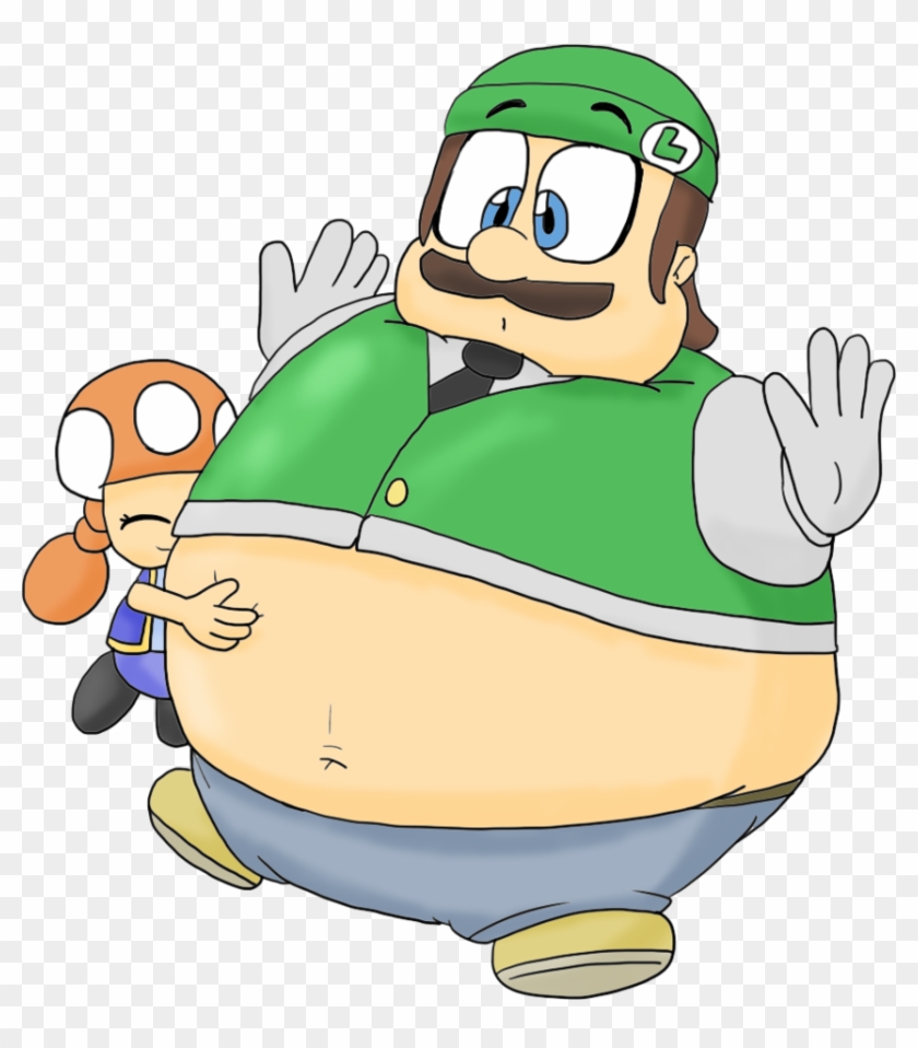Hugging An Inflated Luigi By Juacoproductionsarts - Inflated Mario #1243249