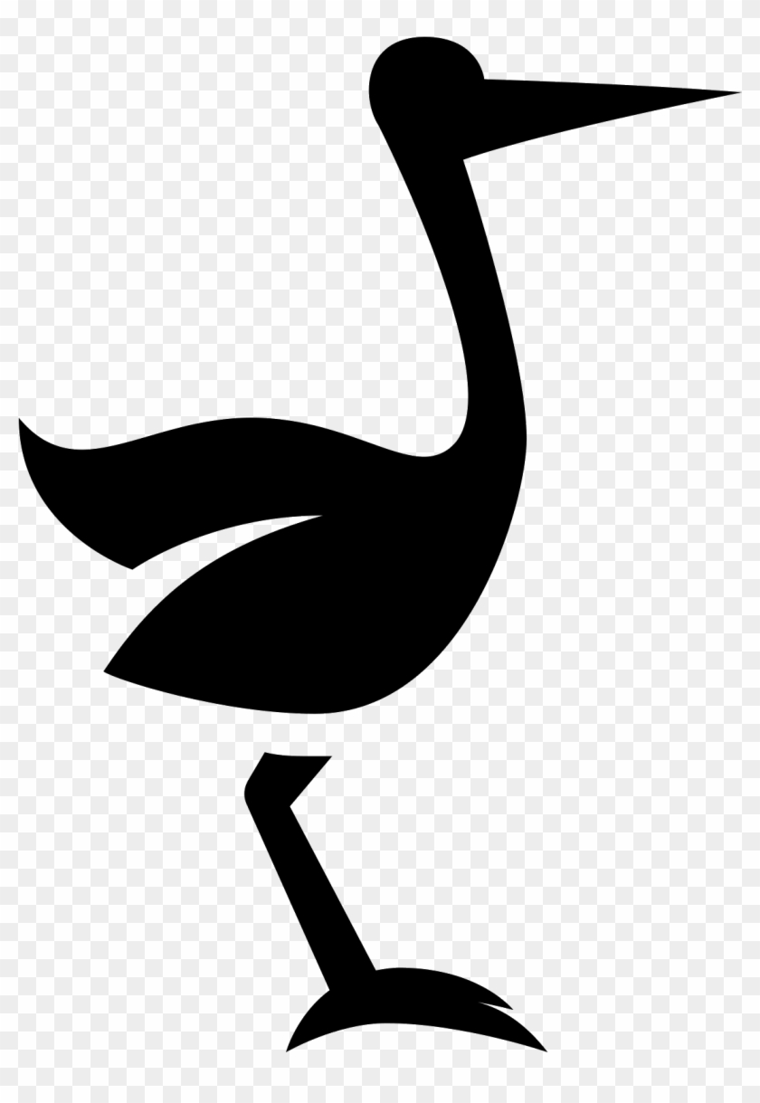 Stork Icon - Stork Icon #1243297