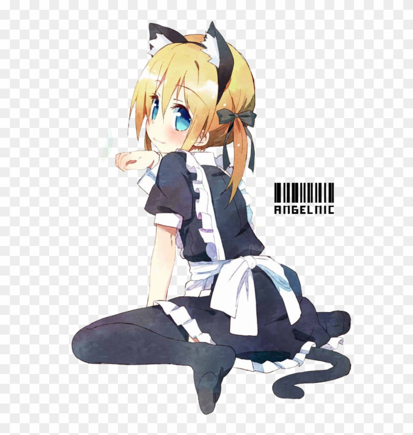 [render - Anime Girl Neko Render #1243359