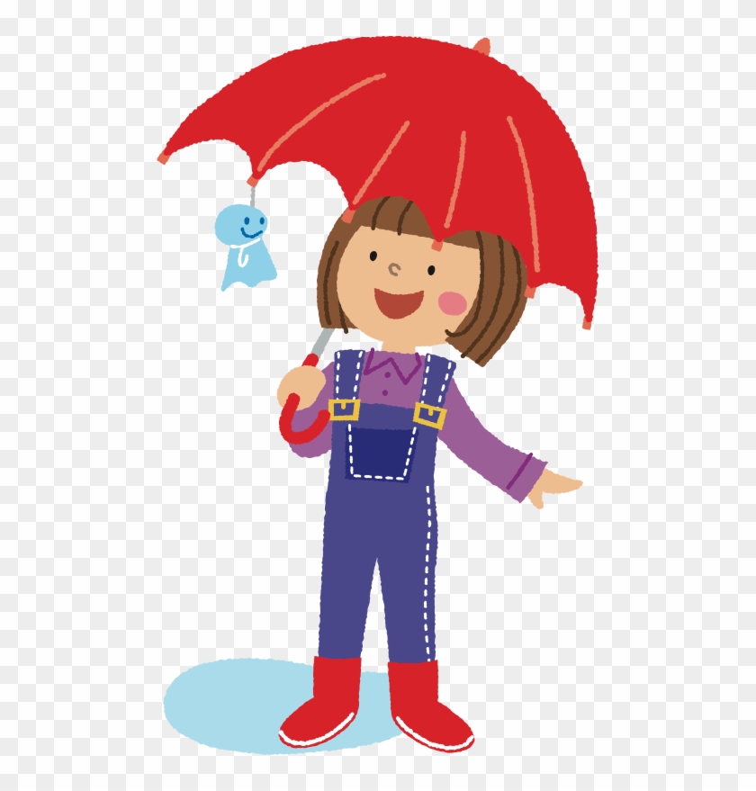 Medium Image - Girl Umbrella Png #1243365