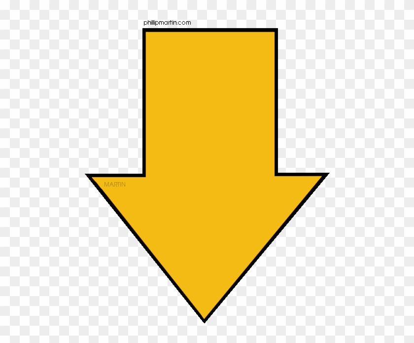Yellow Arrow Clip Art - Sign #1243408