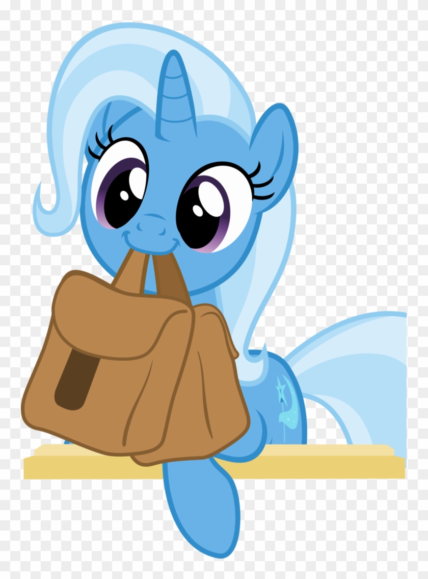 Cute Trixie With Saddle Bag By Comeha - Mlp Cute Trixie #1243413
