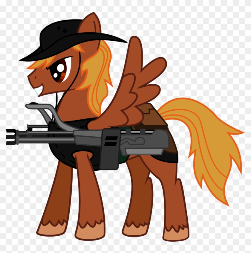 Brisineo, Battle Saddle, Fallout Equestria, Fanfic, - Fallout Equestria Gun #1243449