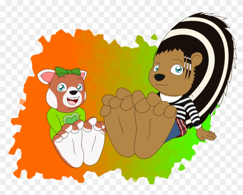 Carnivora Television Inkicrow Giant Panda - Sing Ash Tickle Feet #1243587