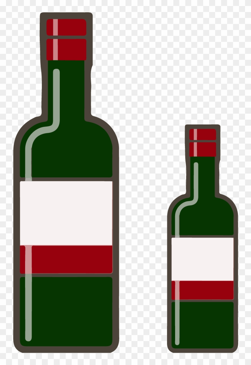 Wine Cocktail Bottle Alcoholic Beverage - Glass Bottle #1243610