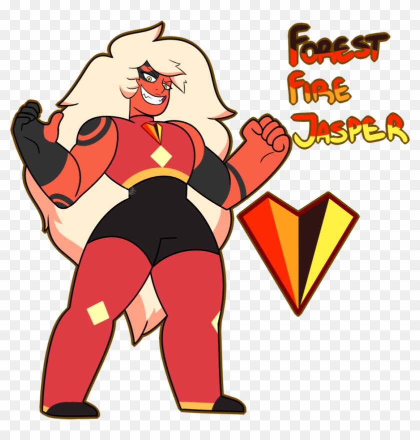 Selling Suoc- Forest Fire Jasper - Steven Universe Jasper Oc #1243631