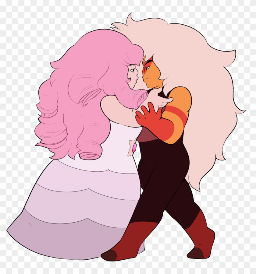Pink Man Red Woman Facial Expression Mammal Nose Fictional - Steven Universe #1243675