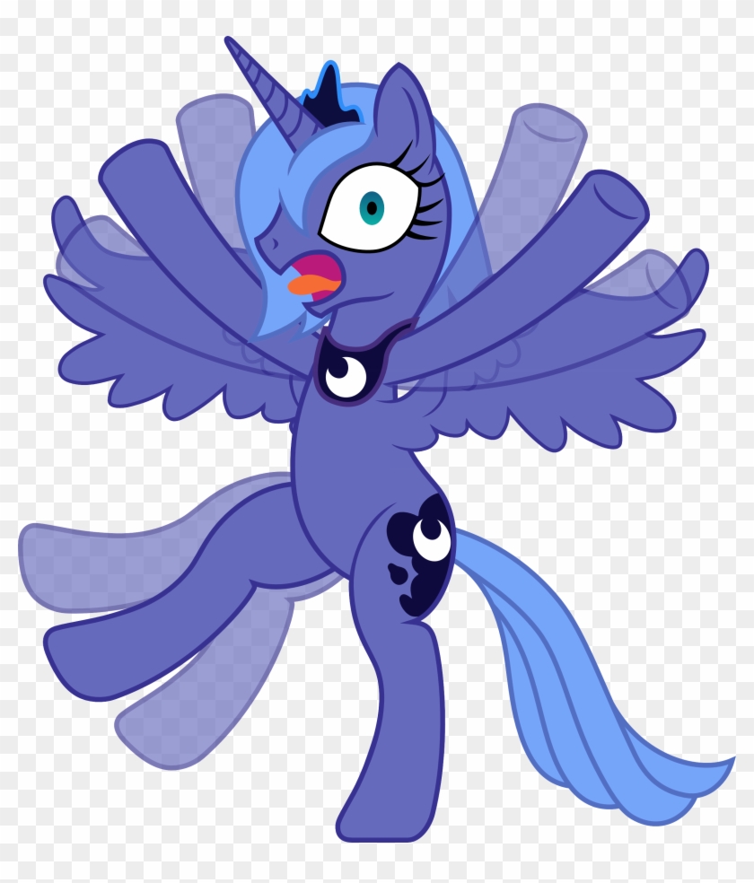 Attention Horse By Crunchnugget Attention Horse By - Princess Luna #1243795