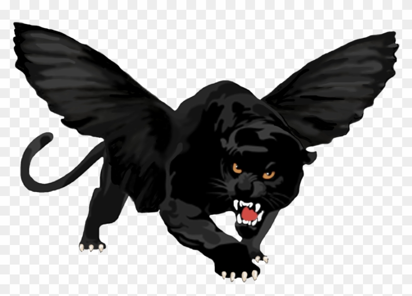 Flying Panther Logo Favicon By Goffdesigns - Flying Black Panther #1243828