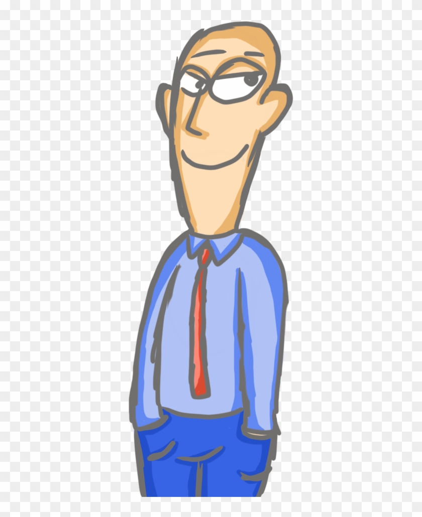 The Employee From Whack Your Boss - Cartoon - Free Transparent PNG Clipart  Images Download