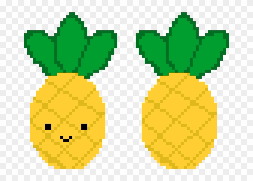 Pineapple - Pineapple Pixel Art #1243874
