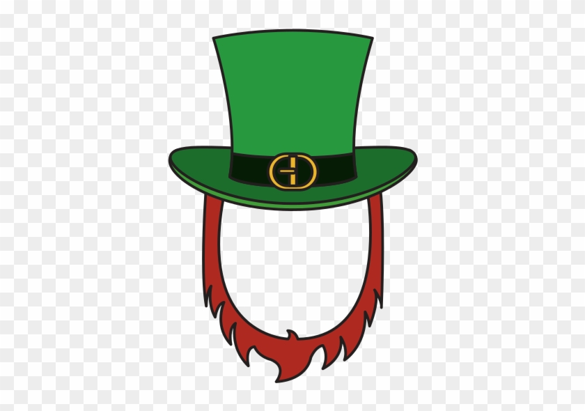 Irish Elf Hat And Beard - Saint Patrick #1243937