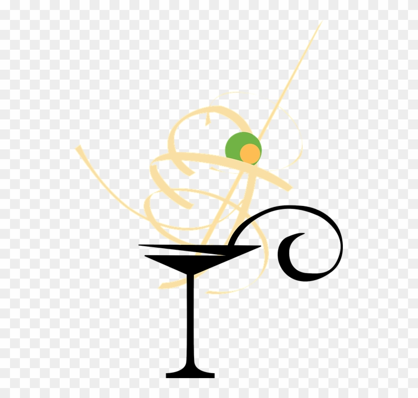 Lemonade Cliparts 12, Buy Clip Art - Martini Glass Clip Art #1244101