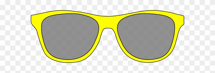 Showing Post & Media For Sun Glass Cartoon - Clip Art Yellow Sunglasses #1244115