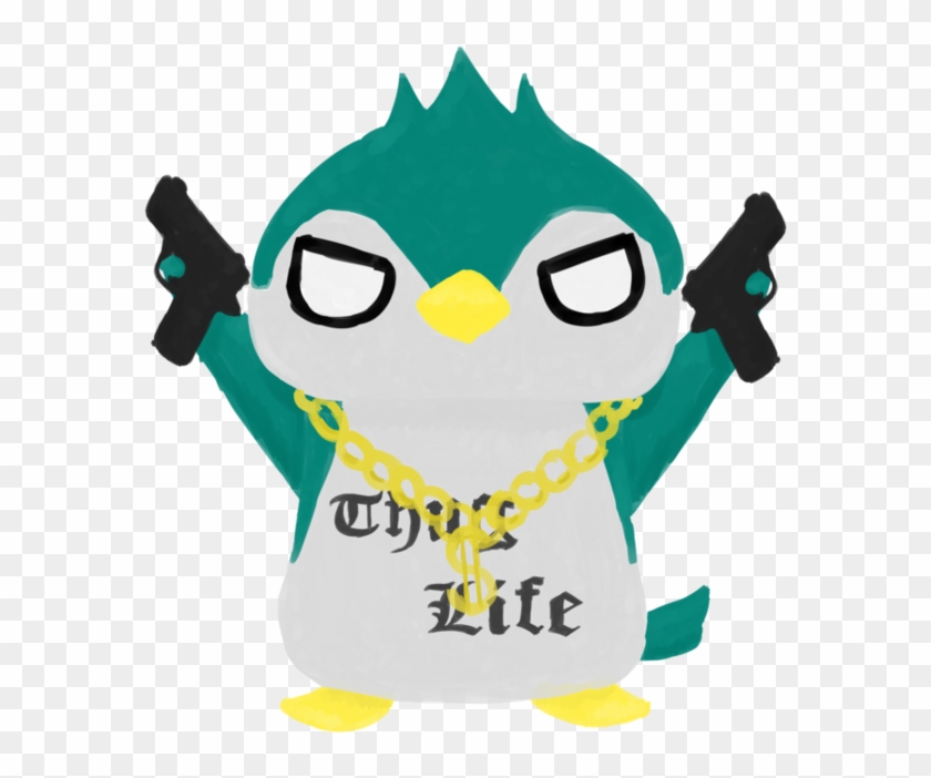 Thug Life Penguin By Airilove - Thug Life Penguin Png #1244127