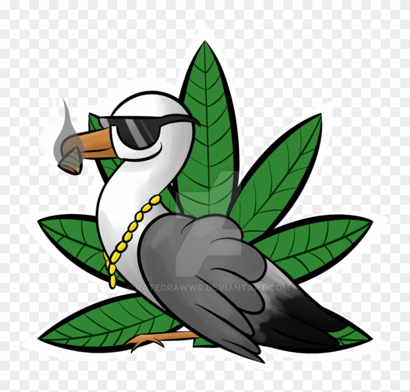 Thug Life Bird By Ratedrawwr - Duck #1244135