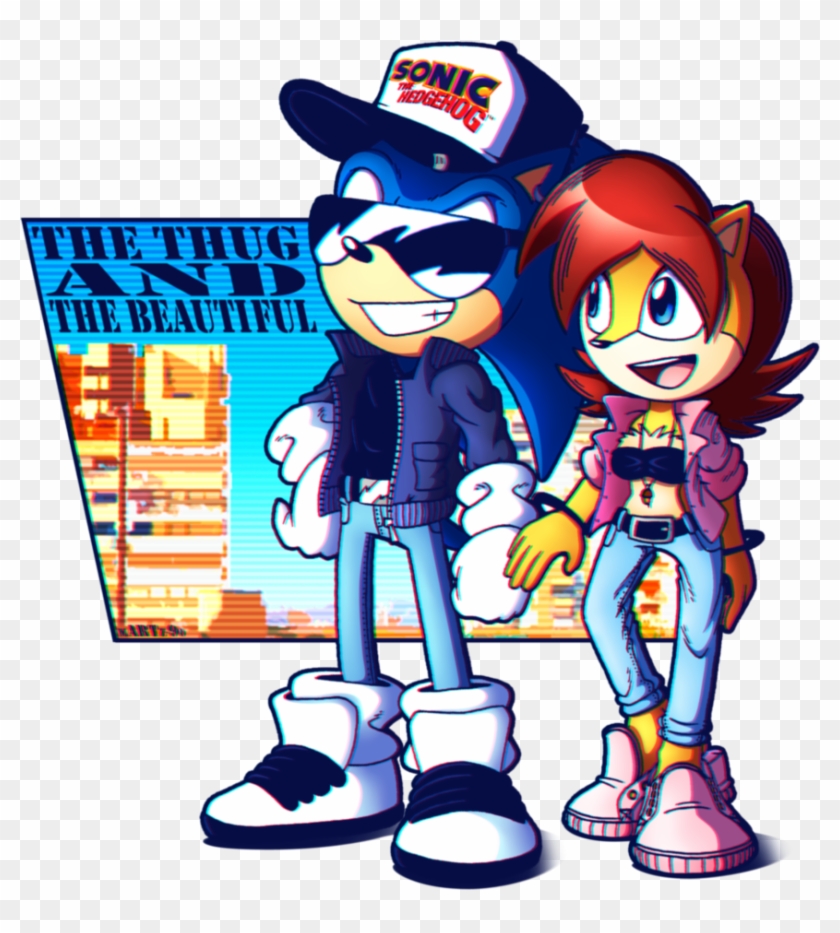 The Thug And The Beautiful By Fox-pop - Thug Sonic #1244142