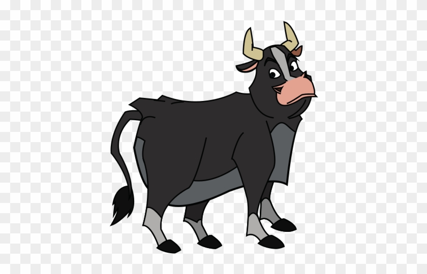 Bull Cartoon Design - Drawing #1244236