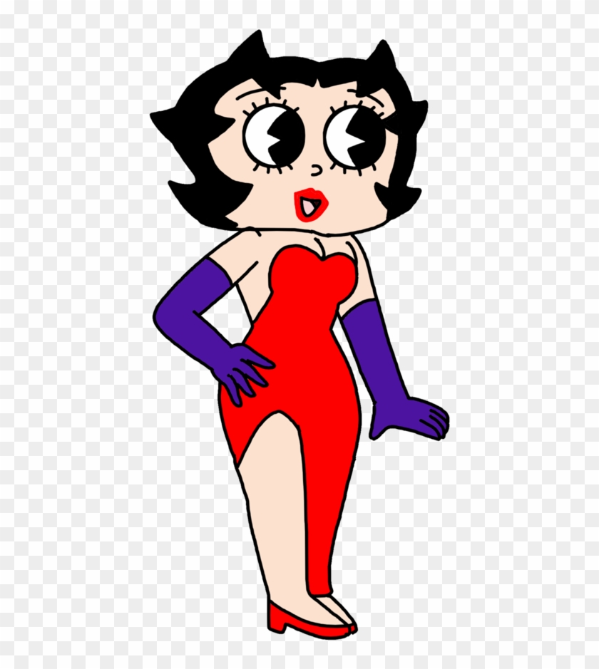 Betty Boop Dressed As Jessica Rabbit By Marcospower1996 - Betty Boop Dressed As Jessica Rabbit By Marcospower1996 #1244278
