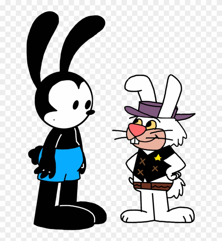Oswald The Lucky Rabbit Meets Ricochet Rabbit By Marcospower1996 - Rabbit #1244287