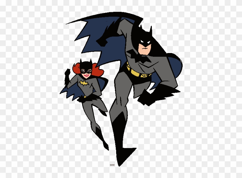 Batman Vector Images Free Vector For Free Download - Batman And Batgirl Cartoon #1244293