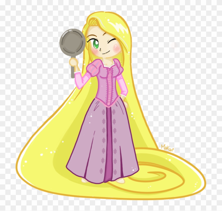 Rapunzel - Rapunzel As A Cartoon #1244409