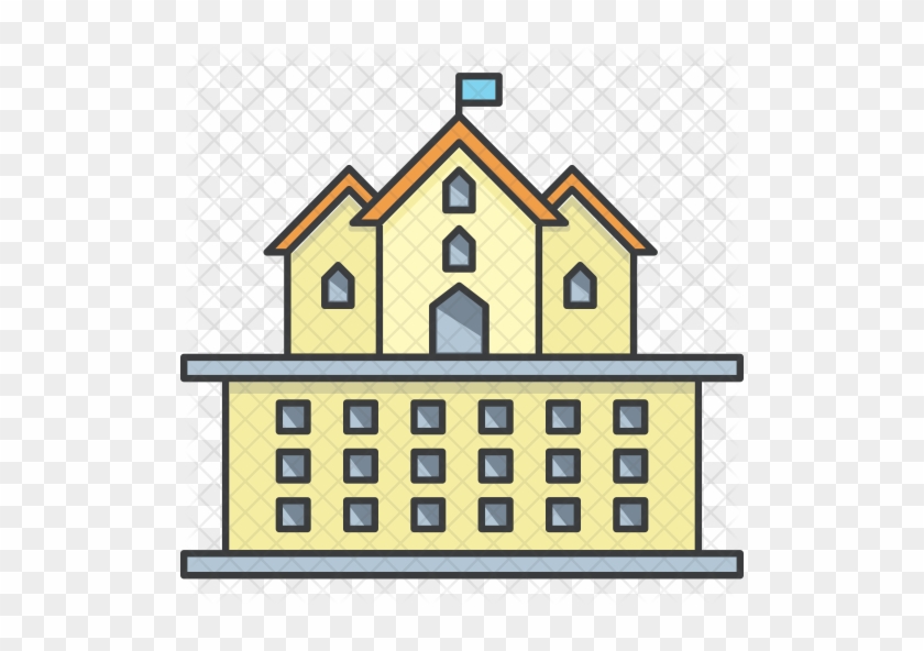 Palace Icon - Government Office Clipart #1244473