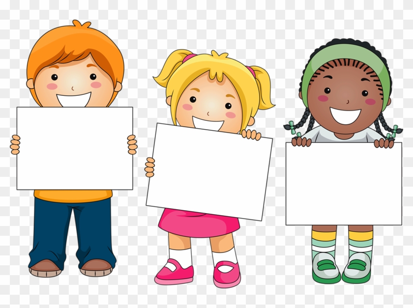 Http - //zezete2 - Centerblog - Net/39981 Etiquettes - Kids With Board Clipart #1244481