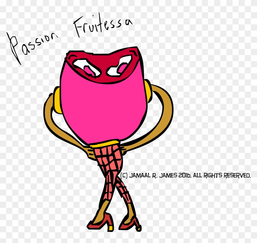 Passion Fruitessa Character Design Created By Cartoonist - Cartoon #1244593